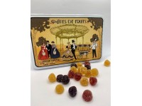 Pâtes de fruits-fleurs - Boite métal 250g
