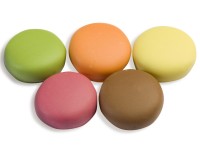 Macarons confiseries assortiment 5 parfums